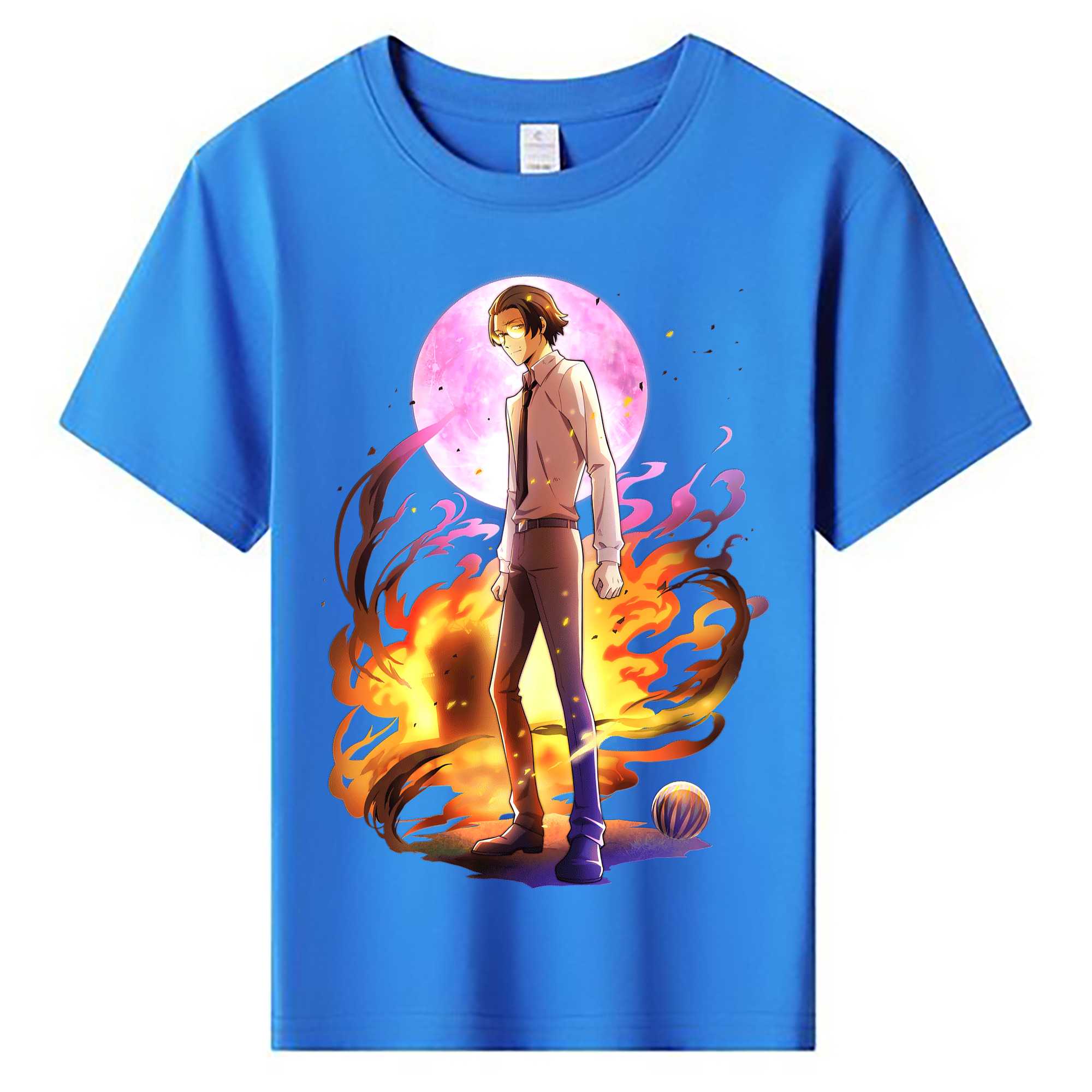 （画像用） 文豪ストレイドッグス Bungo Stray Dogs 綿100％キッズTシャツ（フロントプリント）